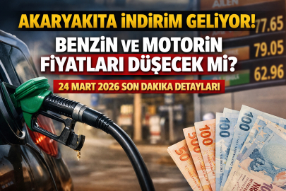 Bu sefer zam değil indirim geliyor! 24 Mart 2026 Benzin ve Motorin fiyatları ne oldu?