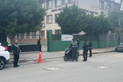 Hatay İskenderun'da okul çevreleri ve oyun salonlarında emniyet denetimi