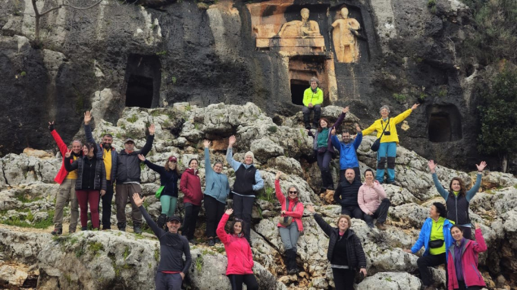 Mersin'de doğaseverler bayram tatilinde Tarihi Kilikya Yolu etaplarını keşfetti 2