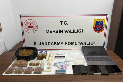 Mersin'de uyuşturucu operasyonu: Jandarma tarafından yakalanan 4 şüpheli tutuklandı
