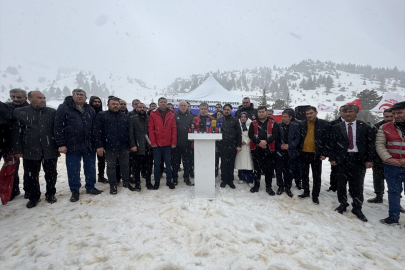 Muhsin Yazıcıoğlu, vefat ettiği "Muhsin Dağı"nda anıldı