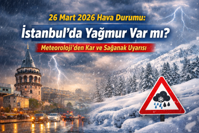 26 Mart Perşembe hava nasıl olacak? Adana ve İstanbul’da yağmur var mı, hava ne zaman ısınacak?