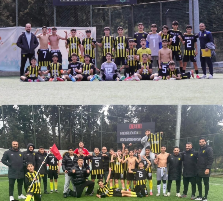 Adana 01 FK altyapısında tarihi başarı U15 ve U14 takımları Türkiye Finalleri'nde 4