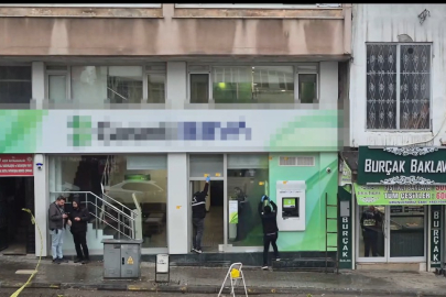Gaziantep’te banka şubesine silahlı saldırı