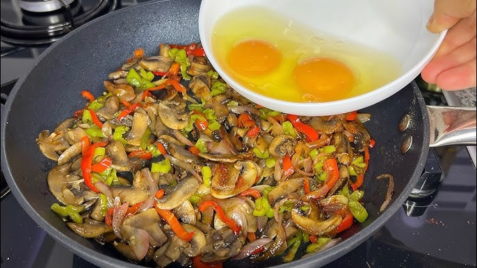 Yumurtalı Mantar Tarifi