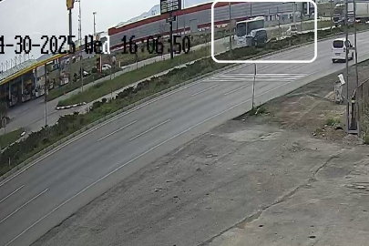 Kayseri’de 2 kişinin hayatını kaybettiği kazanın görüntüleri ortaya çıktı