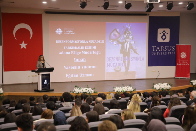 Tarsus Üniversitesi’nde öğrencilere “Doğru Bilgiye Ulaşma Yöntemleri” anlatıldı