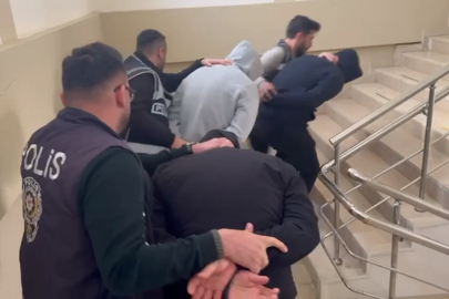 Antakya'da şantiyeden kablo çalan 3 şüpheli yakalandı