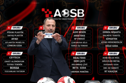 AOSB’de 12. futbol turnuvası için geri sayım başladı