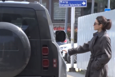 HANDE ERÇEL ADLİ TIP’TA: KAN VE SAÇ ÖRNEĞİ ALINDI