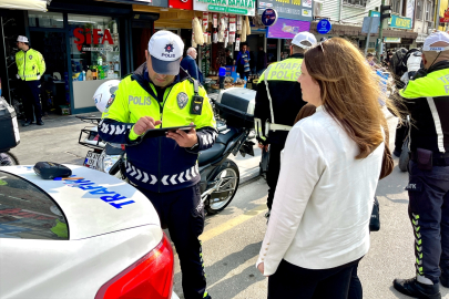 Mersin Tarsus'ta dron destekli trafik denetimi: 17 sürücüye ceza yağdı