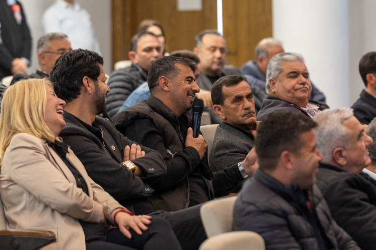 Mezitli Belediye Başkanı Ahmet Serkan Tuncer Mezitli'yi muhtarlarımızla birlikte yönetiyoruz 2