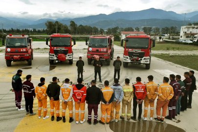 Orman yangınlarına karşı personel sahada güçleniyor