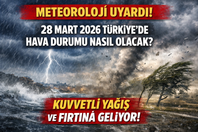 28 Mart 2026 Türkiye’de hava nasıl olacak? İstanbul ve Adana'da yağmur var mı, hava ne zaman ısınacak?