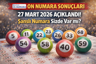 27 Mart 2026 On Numara sonuçları belli oldu mu? Hangi numara kazandı? Nasıl oynanıyor?