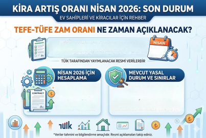 Nisan 2026 kira artış oranı belli oldu mu? Zam ne kadar, ne zaman açıklanacak?