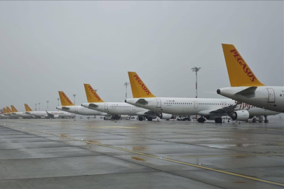 Pegasus olumsuz hava koşulları nedeniyle 76 seferini karşılıklı iptal etti