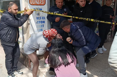 Adana’da cep telefonu bayisinde dehşet! Motosikletli şüpheli iş yeri sahibini öldürdü