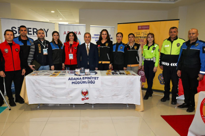 Adana İl Emniyet Müdürlüğü, Doğu Akdeniz Bölgesel Kariyer Fuarı’nda farkındalık oluşturdu