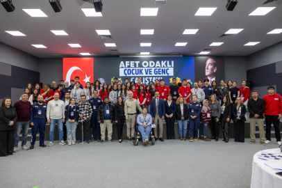 ‘Afet Odaklı Çocuk ve Genç Çalıştayı’ yapıldı