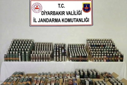 Diyarbakır’da jandarmadan kaçakçılık operasyonu