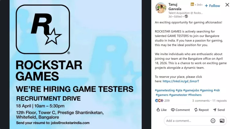 Rockstar Games GTA 6 için test sürecini Hindistan'da genişletiyor 2