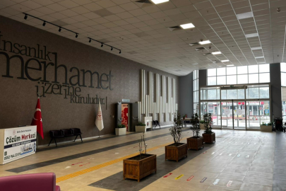 Sağanaktan etkilenen Defne Devlet Hastanesi tam kapasite hizmet vermeye başladı