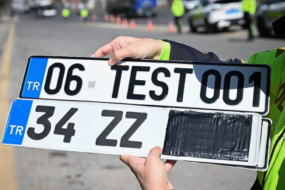 Sahte plaka kullanımı bedeli ağır olacak: 140 bin TL ceza uygulanacak