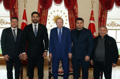 Cumhurbaşkanı Erdoğan, Taha Akgül'ü kabul etti