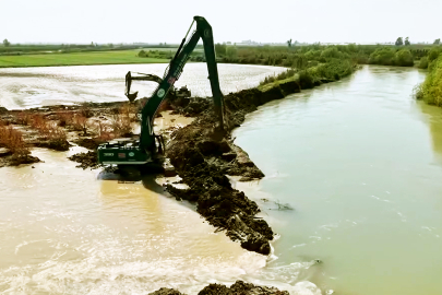 DSİ 6. Bölge’den taşkın önlemi: Nehirlerde güçlendirme çalışmaları sürüyor