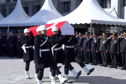 İstanbul’da Zincirleme kazada şehit olan polis Mustafa Aydın için tören düzenlendi