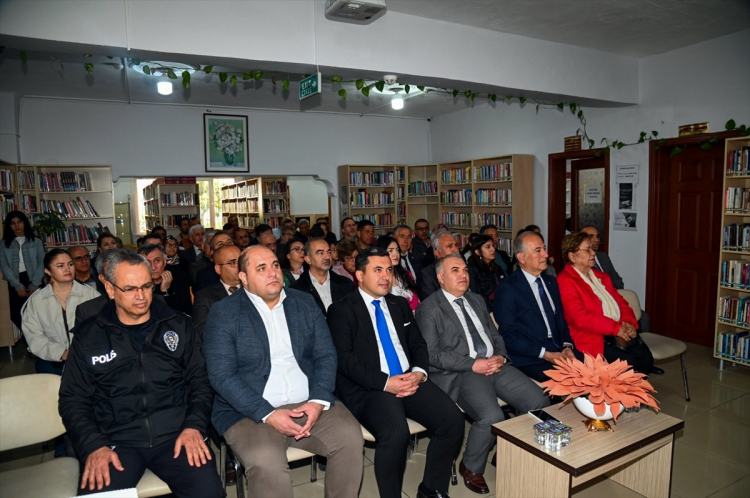 Mersin Anamur'da 62. Kütüphane Haftası kutlandı 2