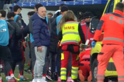 SON DAKİKA: Egemen Korkmaz maçta yere yığıldı!