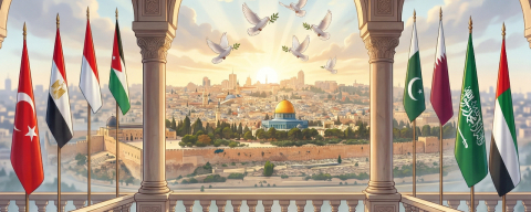 Türkiye'nin de dahil olduğu Sekiz ülkeden İsrail'e ortak tepki: Kudüs'teki kutsal mekanlara yönelik müdahaleler reddedildi