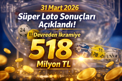 31 Mart 2026 Süper Loto sonuçları açıklandı! büyük ikramiye devretti mi? 5 bilenler ne kadar kazandı?