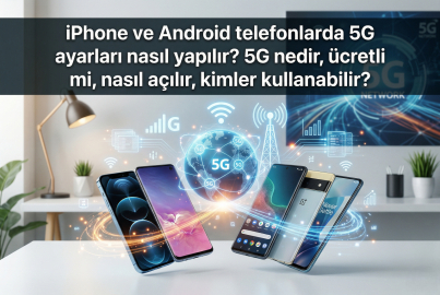5G Türkiye'de resmen başladı! 5G ayarı telefonlarda nasıl yapılır? İşte iPhone ve Android aktivasyon rehberi