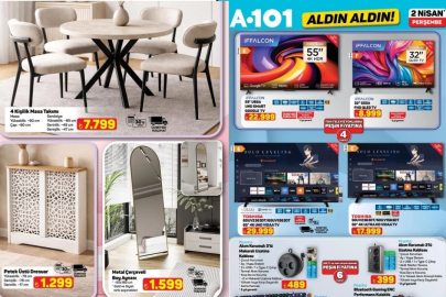 A101 2 NİSAN AKTÜEL KATALOĞU 2026 YAYINLANDI: BU HAFTA YOK YOK