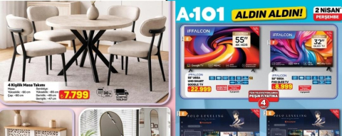 A101 2 NİSAN AKTÜEL KATALOĞU 2026 YAYINLANDI: BU HAFTA YOK YOK