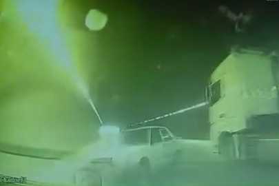 Adana'da otoyol tünelinde zincirleme kaza: O anlar araç kamerasında