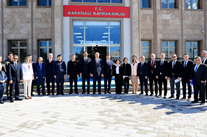 Vali Mustafa Yavuz, Karaisalı’nın projeleri ve doğal güzelliklerini masaya yatırdı