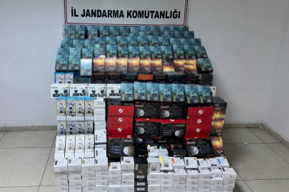 Gaziantep’te 1 milyon TL değerinde kaçak elektronik eşya ele geçirildi