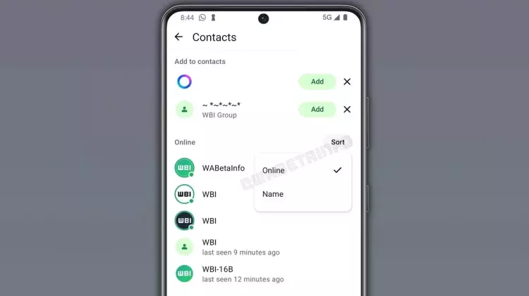 WhatsApp çevrim içi kişileri tek listede toplayacak yeni bir özellik geliştiriyor 2
