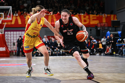 ÇİMSA ÇBK Mersin Avrupa Kupası finalinin ilk ayağında avantajı kaptı