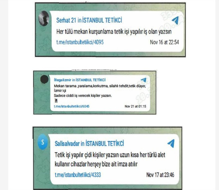 İstanbul merkezli 16 ilde dev Telegram operasyonu Suç ilanı veren 44 şüpheliye gözaltı kararı 3