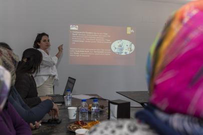 Mersin'de üretici kadınlara yönelik 'Gıda Okuryazarlığı Eğitimi' düzenlendi