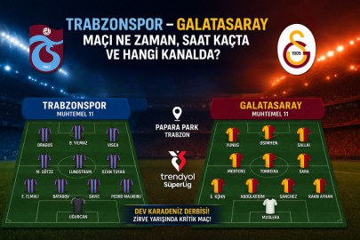 Trabzonspor – Galatasaray maçı ne zaman, saat kaçta ve hangi kanalda? Kimler sahada olacak?