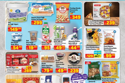 A101 haftanın yıldızları 9 Nisan 2026: Gıda, kahvaltılık ve kamp ürünlerinde büyük indirim