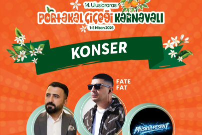 Adana’da Portakal Çiçeği Karnavalı’nda konser coşkusu devam ediyor