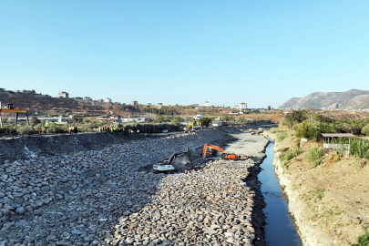 Antakya’nın simgesi Asi Nehri yeniden şekilleniyor