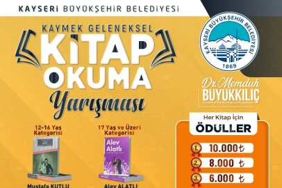 KAYMEK'ten ödüllü kitap okuma yarışması: Toplam 66 bin TL ödül dağıtılacak